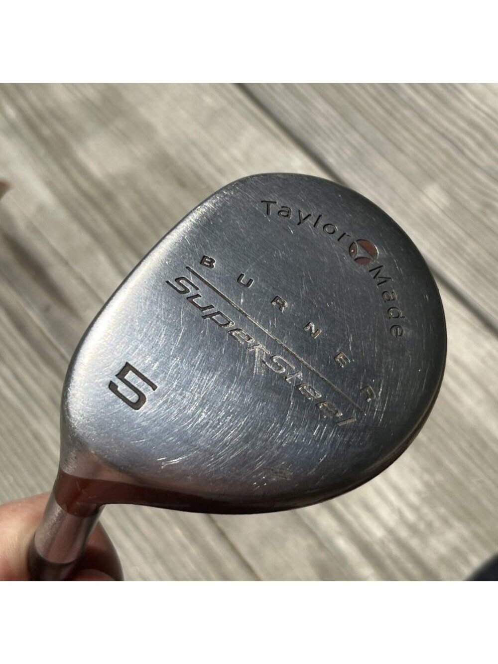 Taylormade Burner Supersteel Fairway 5 Wood R-80 Steel Shaft LH